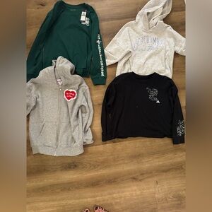 NWT Bundal of girls sz12 tops and a jacket